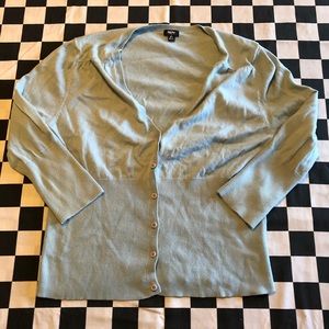 Mossimo Light Blue Cardigan
